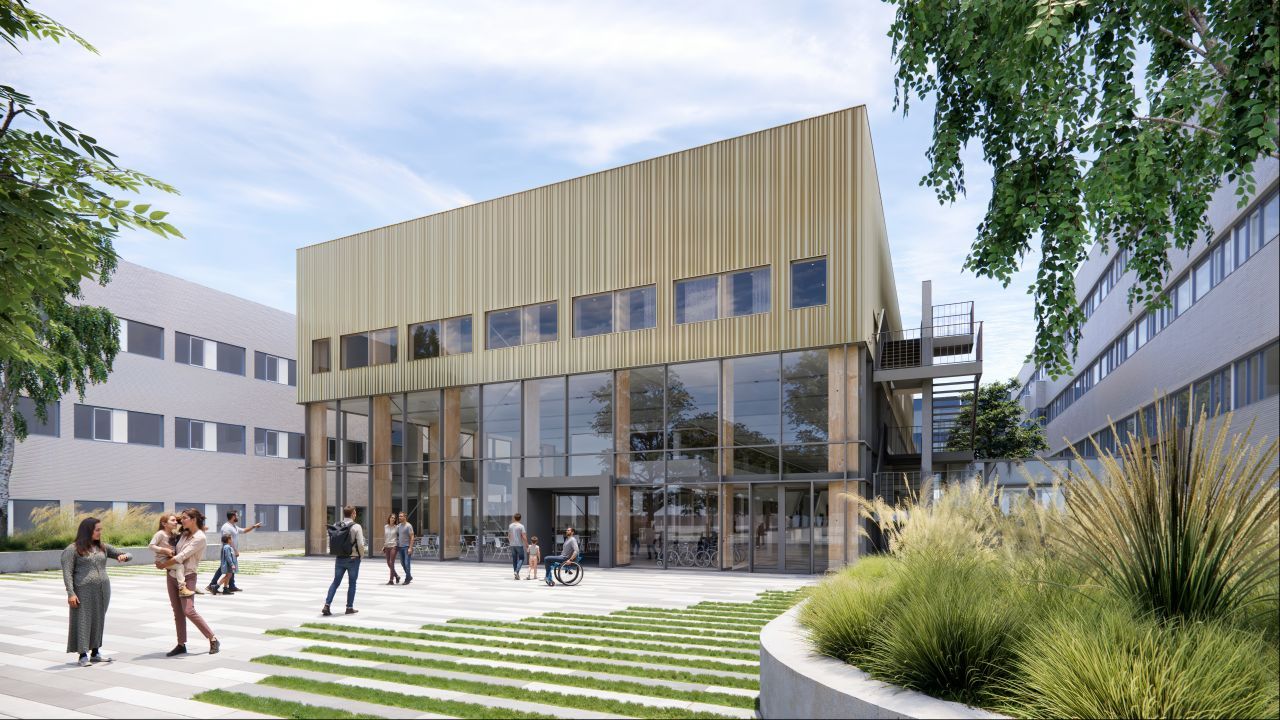 Een betonnen uitbreiding van OK-complex Máxima MC
